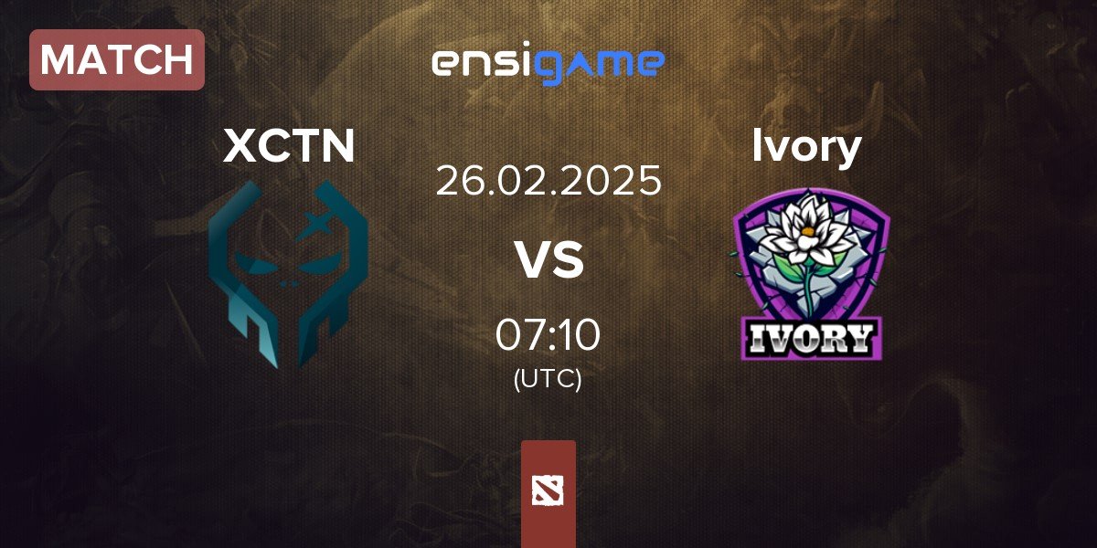 Match Execration XCTN vs Ivory | 26.02