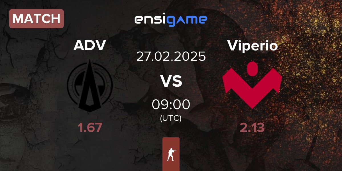 Match Adventurers ADV vs Viperio | 27.02