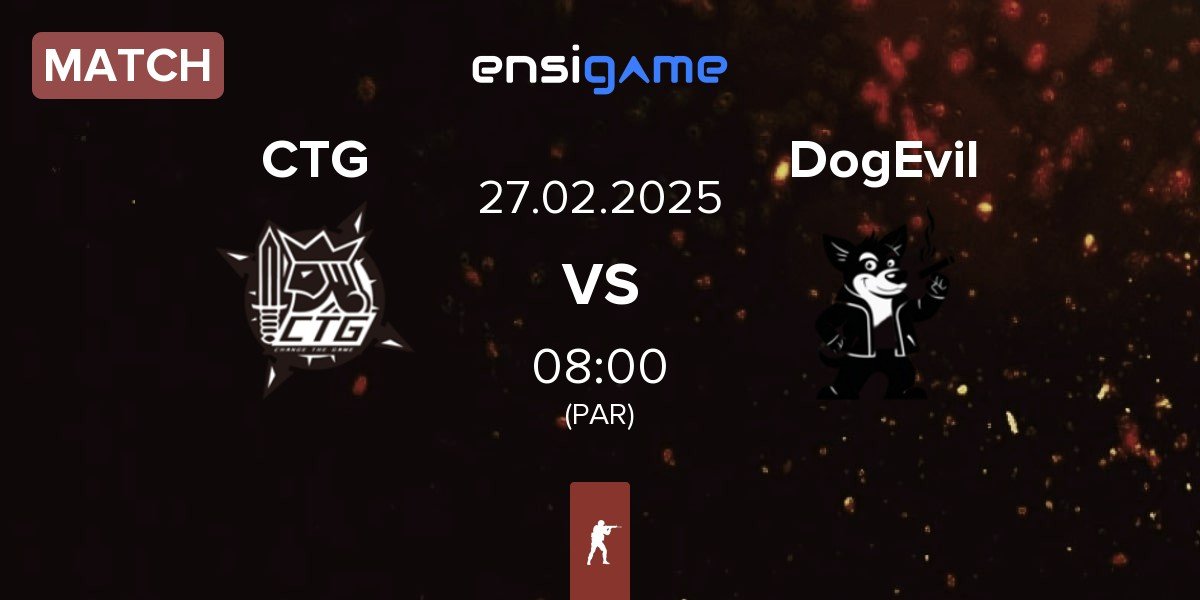 Match Change The Game CTG vs DogEvil | 27.02