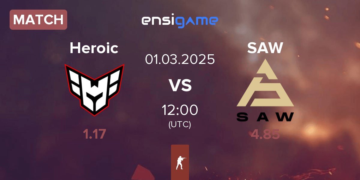 Match Heroic vs SAW | 01.03