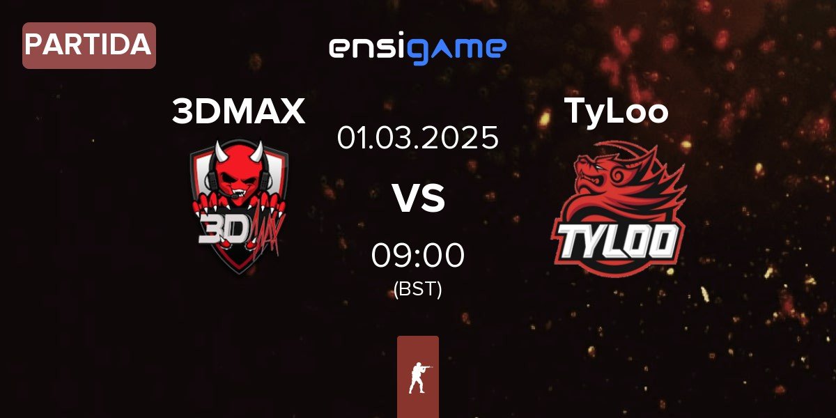 Partida 3DMAX vs TyLoo | 01.03