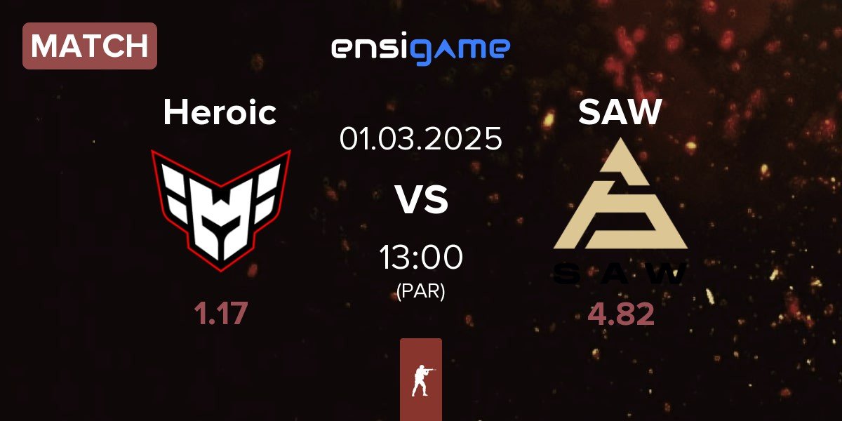 Match Heroic vs SAW | 01.03