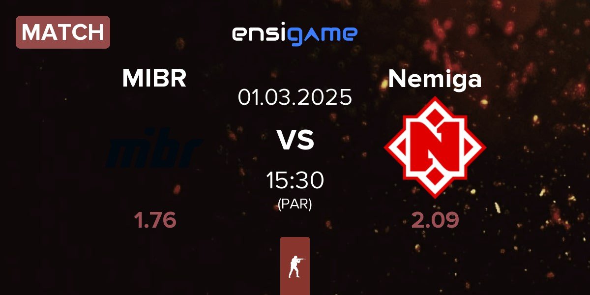 Match Made in Brazil MIBR vs Nemiga Gaming Nemiga | 01.03