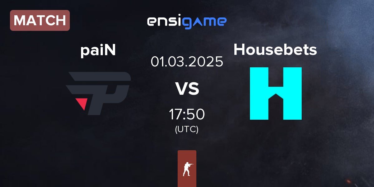 Match paiN Gaming paiN vs Housebets | 01.03