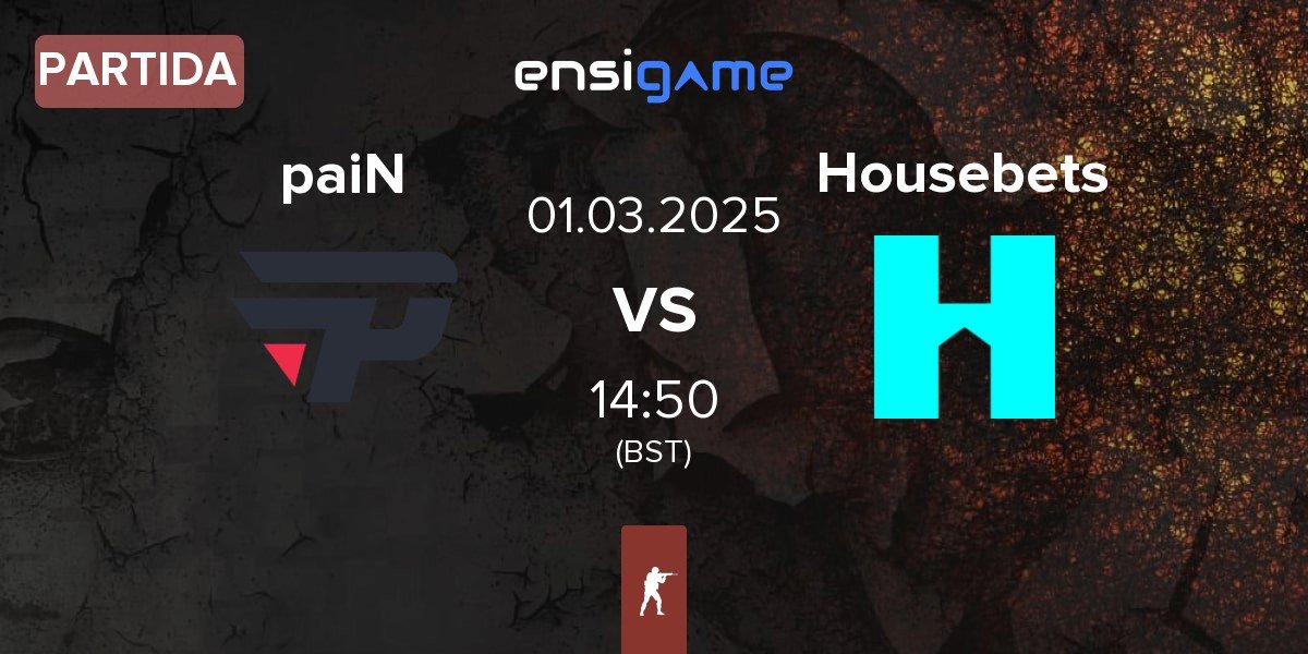 Partida paiN Gaming paiN vs Housebets | 01.03