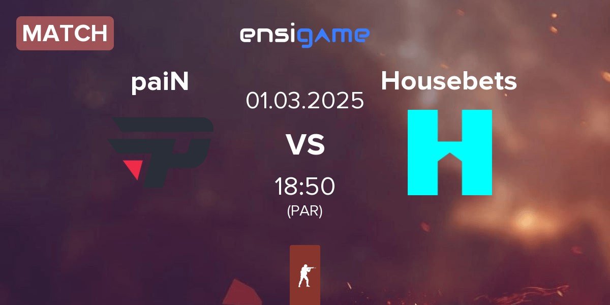 Match paiN Gaming paiN vs Housebets | 01.03