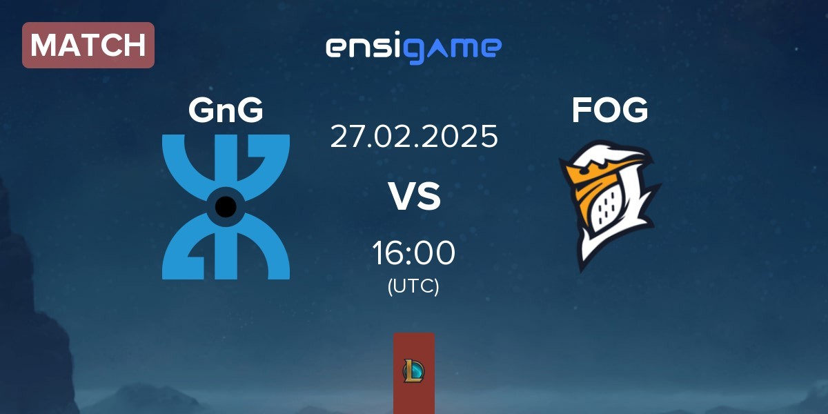 Match GnG Amazigh GnG vs Fog Esports FOG | 27.02