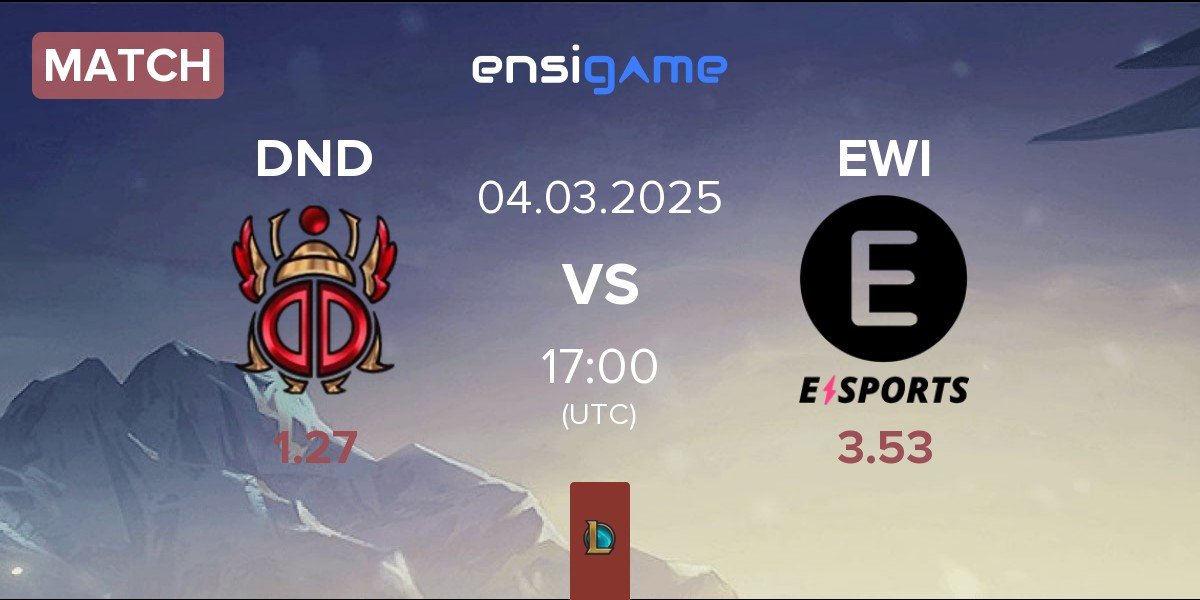 Match Dung Dynasty DND vs E WIE EINFACH E-SPORTS EWI | 04.03