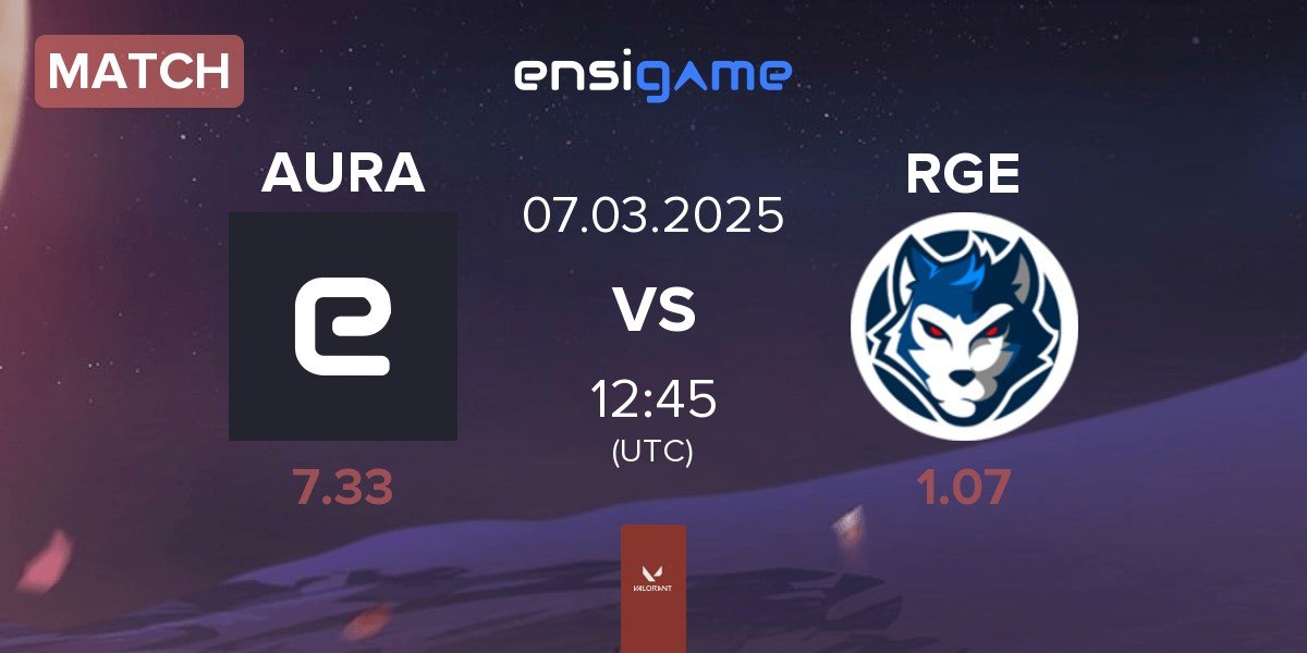 Match AURA vs Reckoning Esports RGE | 07.03