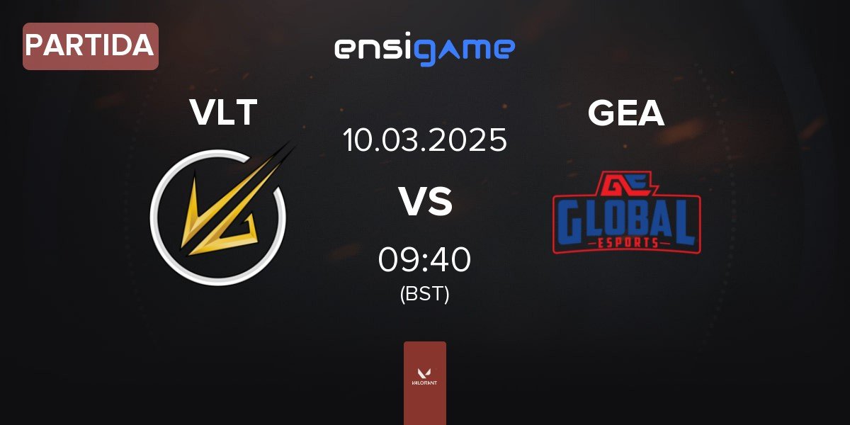 Partida Velocity Gaming VLT vs Global Esports Academy GEA | 10.03