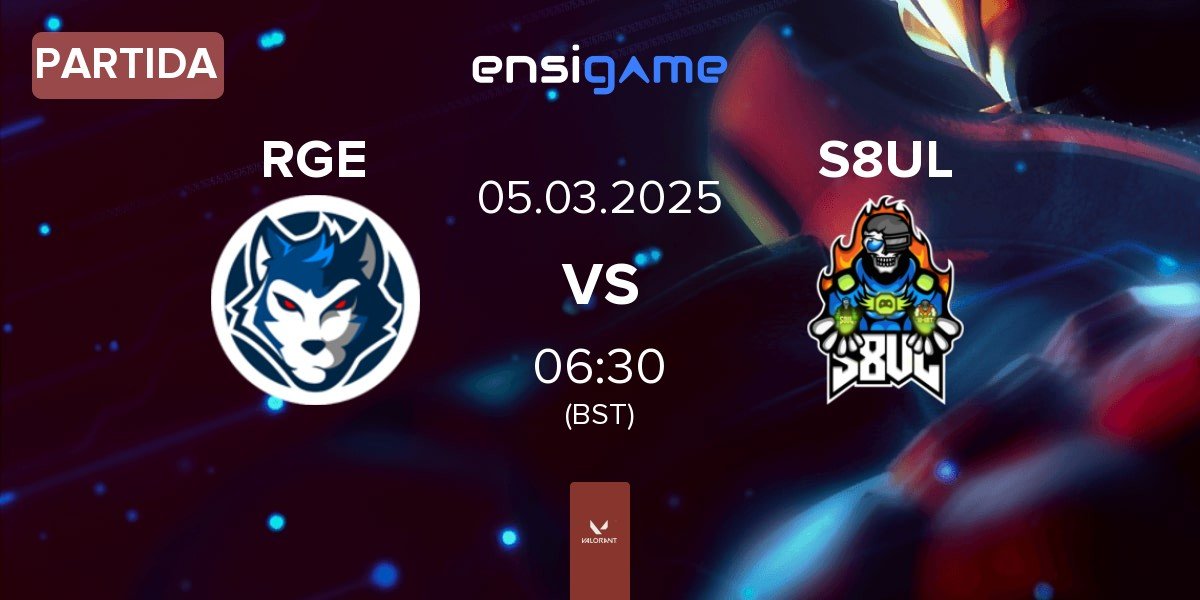 Partida Reckoning Esports RGE vs S8UL Esports S8UL | 05.03