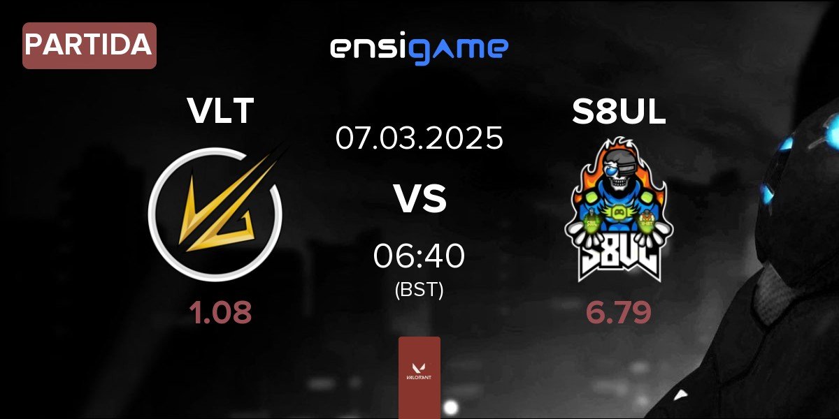 Partida Velocity Gaming VLT vs S8UL Esports S8UL | 07.03