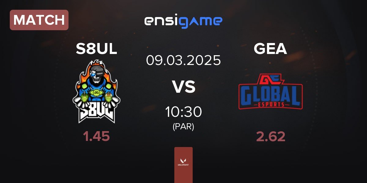 Match S8UL Esports S8UL vs Global Esports Academy GEA | 09.03