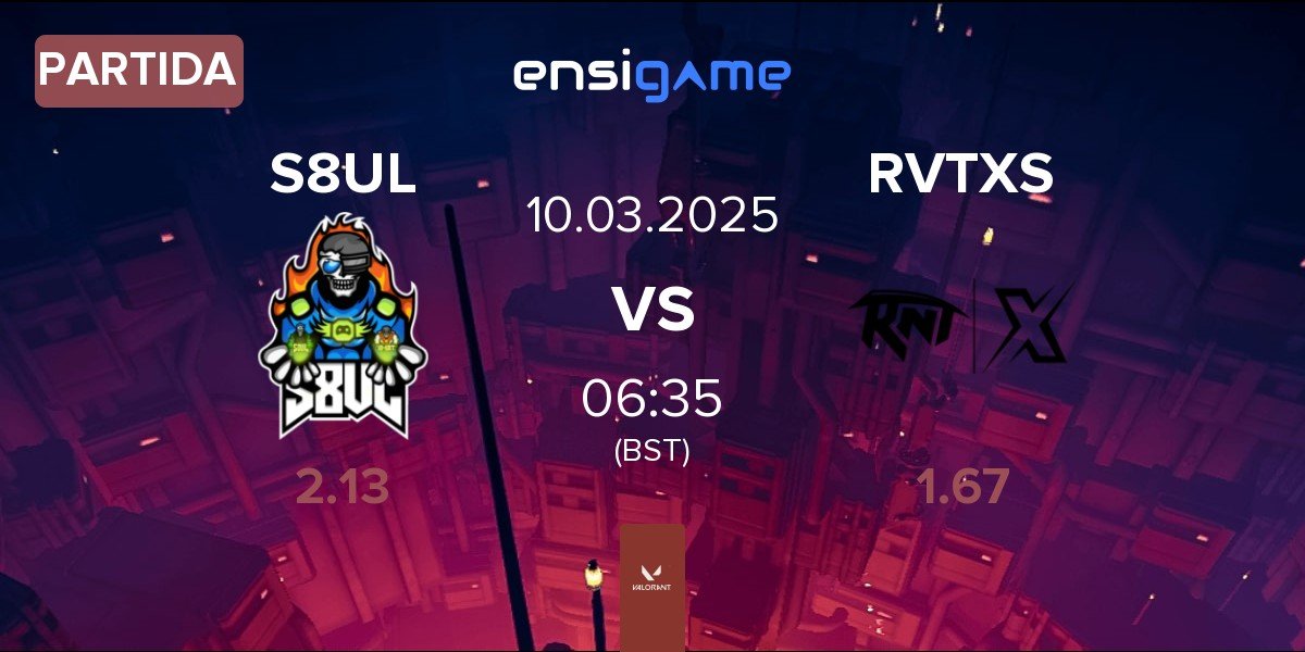 Partida S8UL Esports S8UL vs Revenant XSpark RVTXS | 10.03