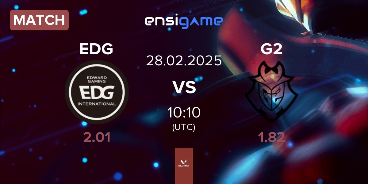 Match Edward Gaming EDG vs G2 Esports G2 | 28.02