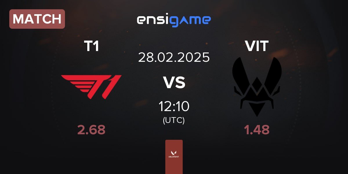 Match T1 vs Team Vitality VIT | 28.02