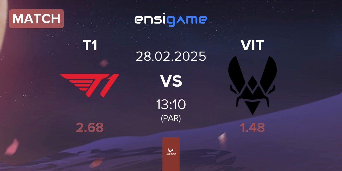 Match T1 vs Team Vitality VIT | 28.02