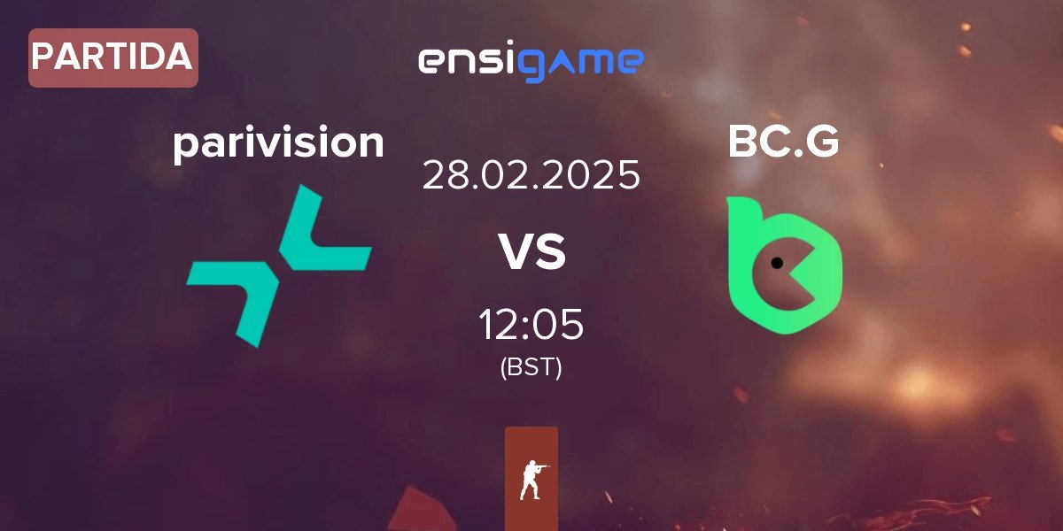 Partida PARIVISION parivision vs BC.Game Esports BC.G | 28.02