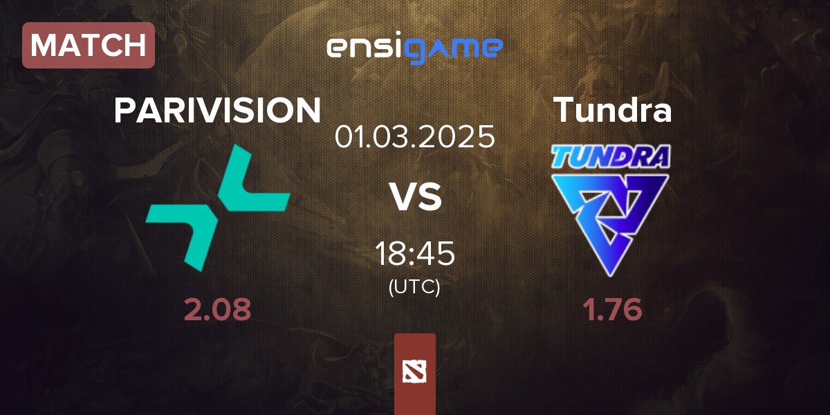 Match PARIVISION vs Tundra Esports Tundra | 01.03