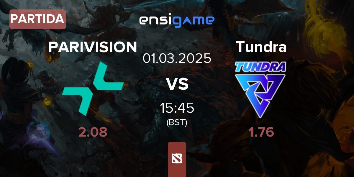 Partida PARIVISION vs Tundra Esports Tundra | 01.03