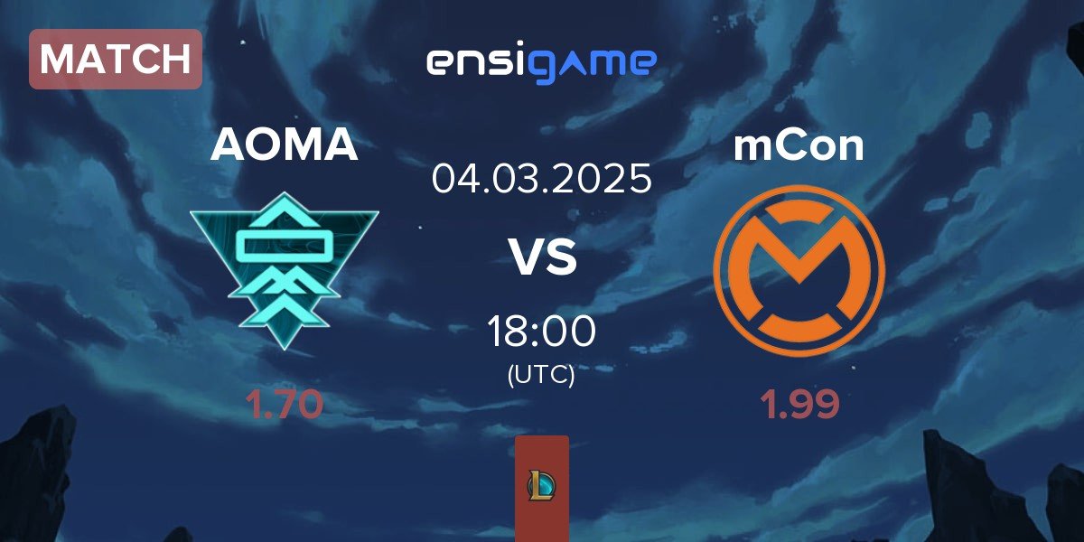 Match A One Man Army AOMA vs mCon esports mCon | 04.03