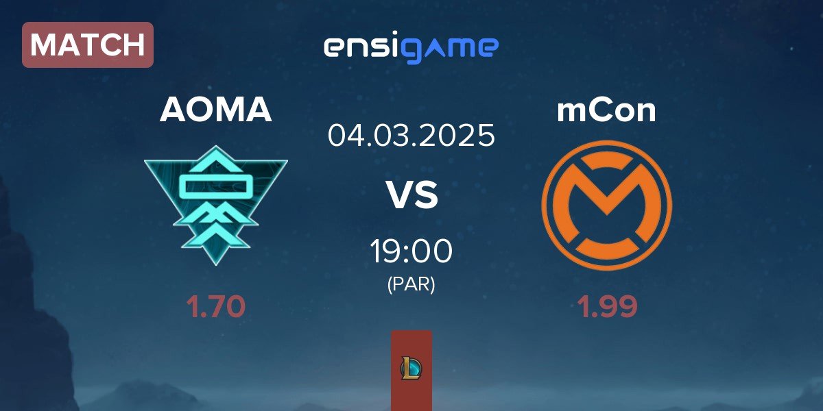 Match A One Man Army AOMA vs mCon esports mCon | 04.03