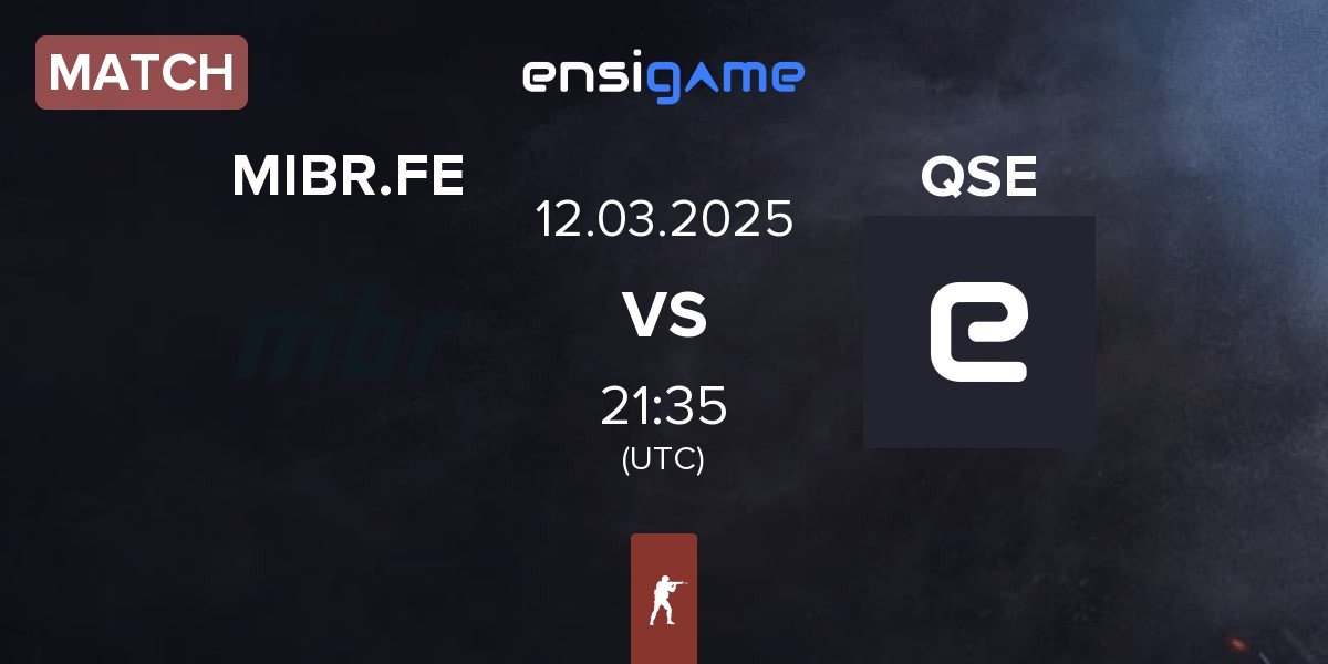 Match MIBR Female MIBR.FE vs Quem sao elas QSE | 12.03