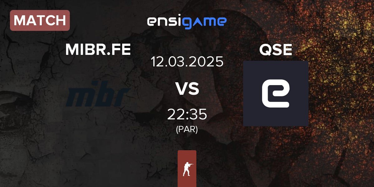 Match MIBR Female MIBR.FE vs Quem sao elas QSE | 12.03