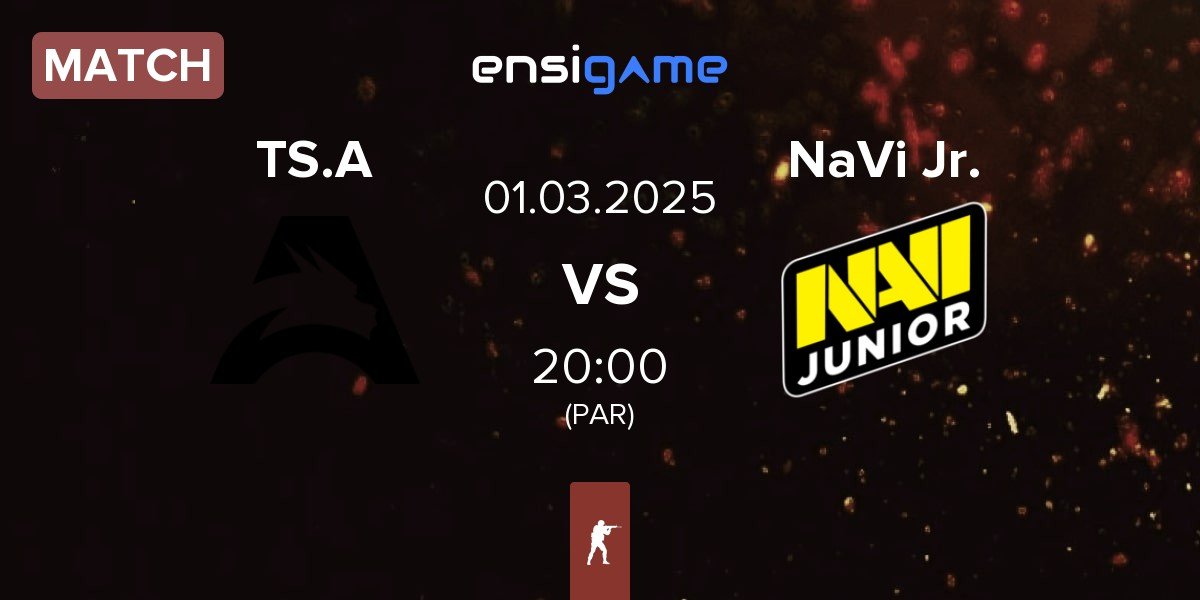 Match Team Spirit Academy TS.A vs Natus Vincere Junior NaVi Jr. | 01.03