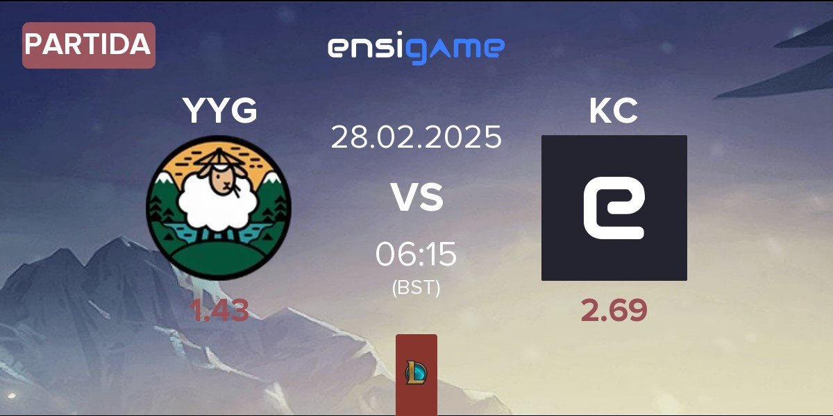 Partida Yang Yang Gaming YYG vs KAREHA CHILDREN KC | 28.02