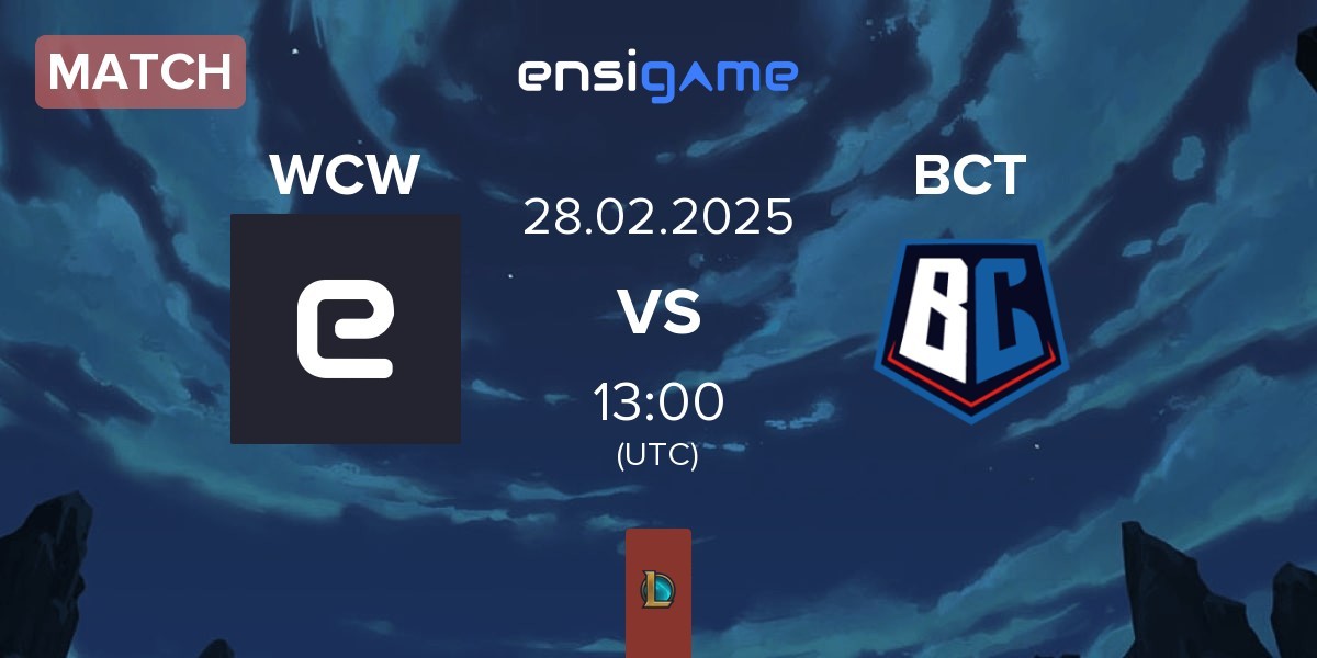 Match WE CAN WIN WCW vs Burning Core Toyama BCT | 28.02