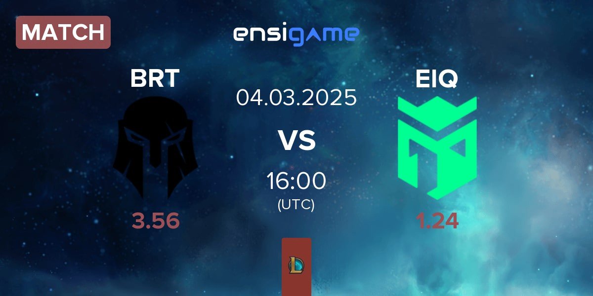 Match Team Brute BRT vs Entropiq EIQ | 04.03