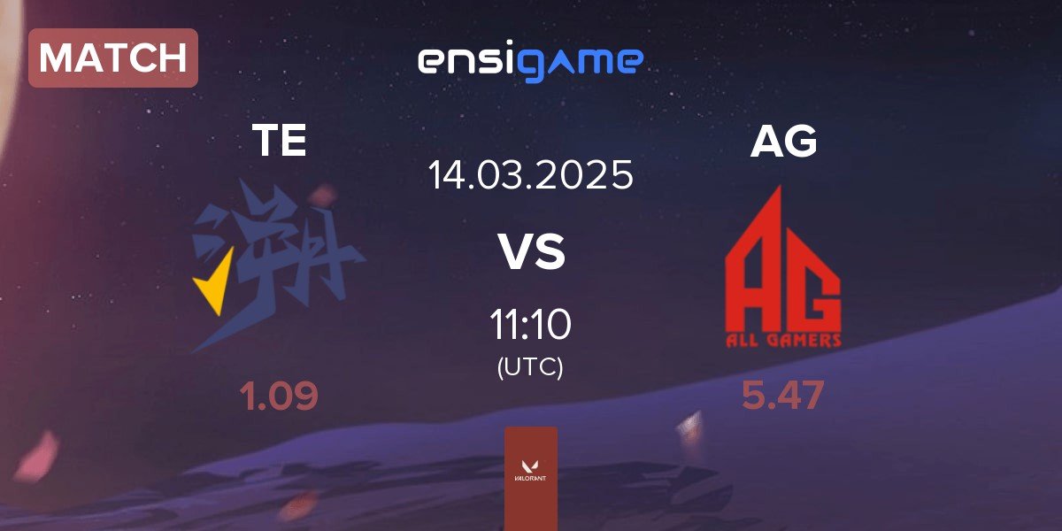 Match Trace Esports TE vs ALL GAMERS AG | 14.03