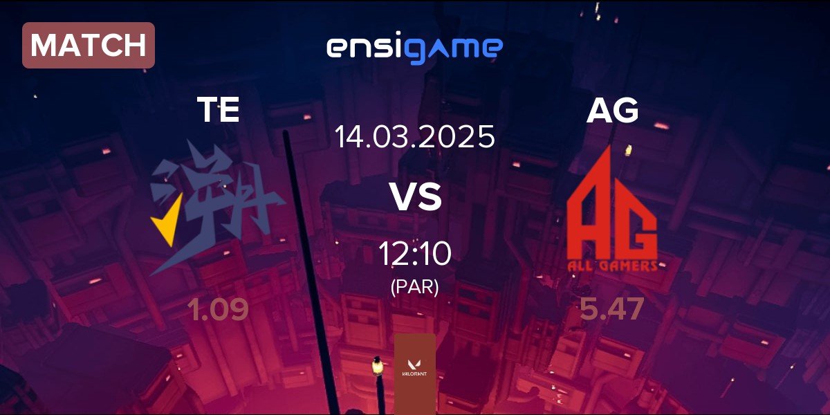 Match Trace Esports TE vs ALL GAMERS AG | 14.03