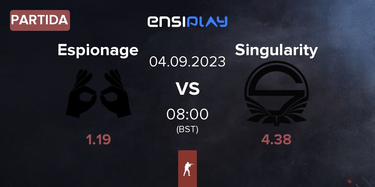 Partida Espionage vs Team Singularity Singularity | 04.09