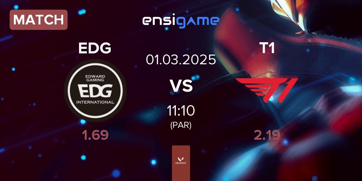 Match Edward Gaming EDG vs T1 | 01.03