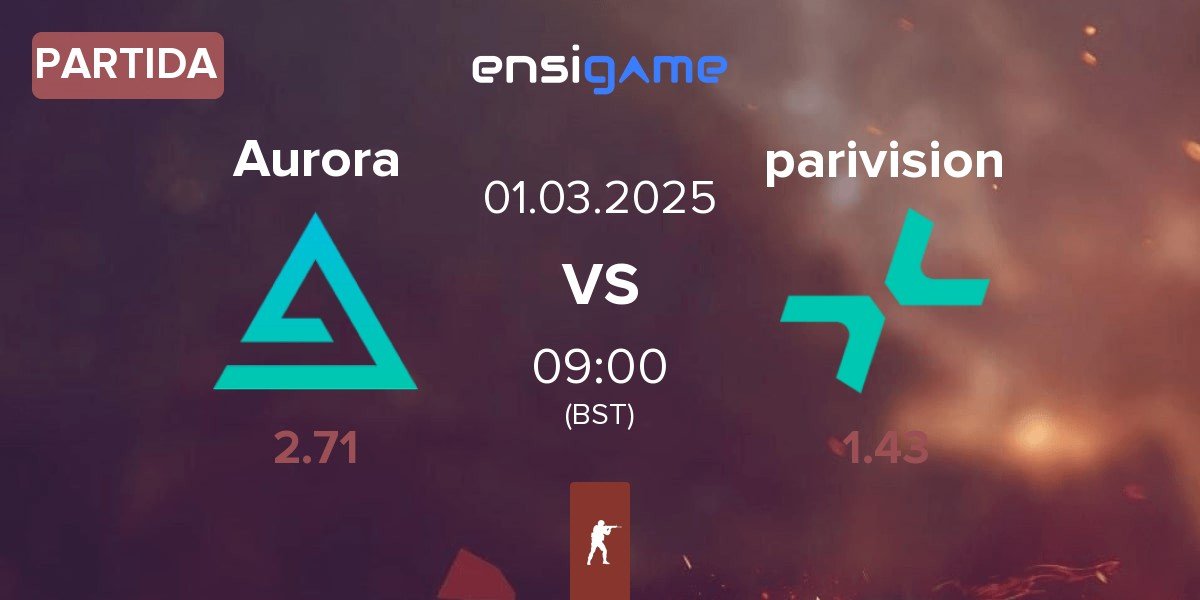 Partida Aurora Gaming Aurora vs PARIVISION parivision | 01.03