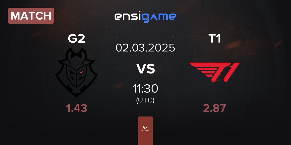 Match G2 Esports G2 vs T1 | 02.03