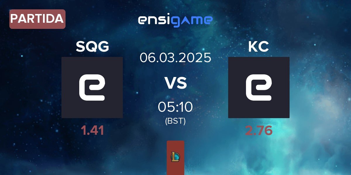 Partida SPIRIT QUARTZ GAMING SQG vs KAREHA CHILDREN KC | 06.03