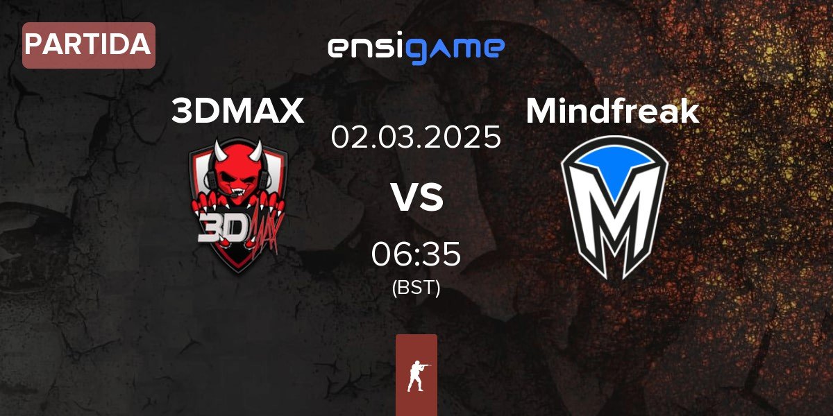 Partida 3DMAX vs Mindfreak | 02.03