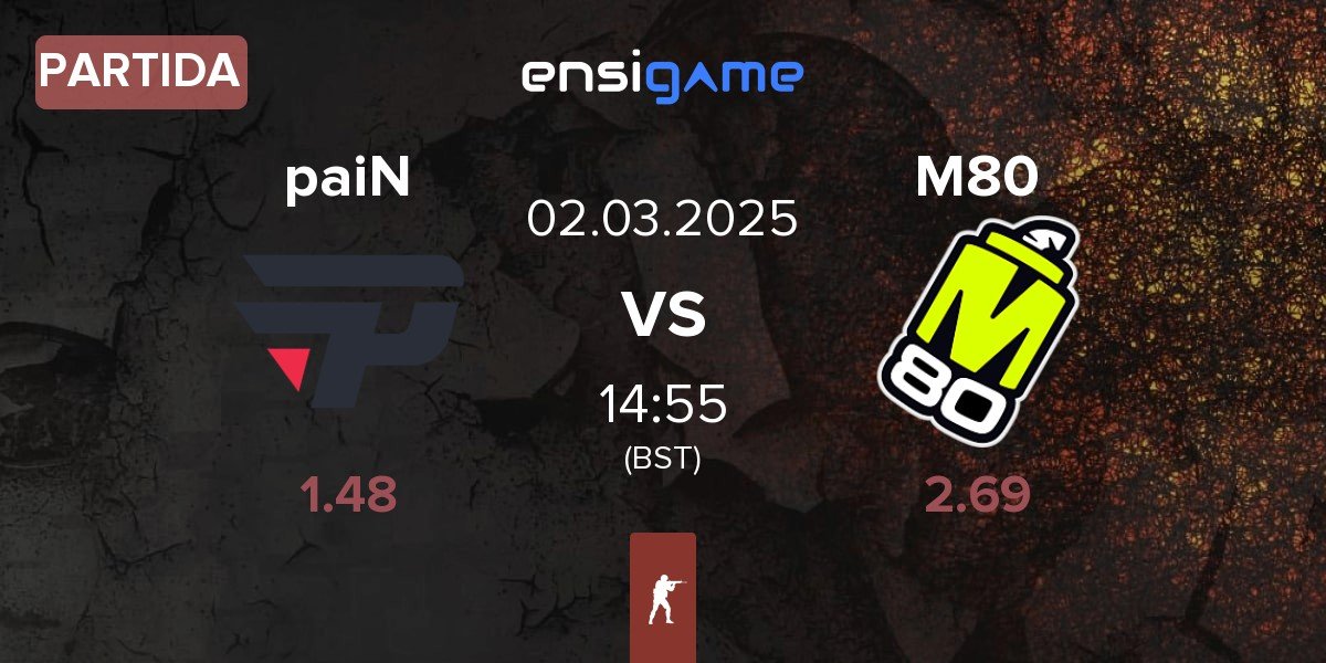 Partida paiN Gaming paiN vs M80 | 02.03