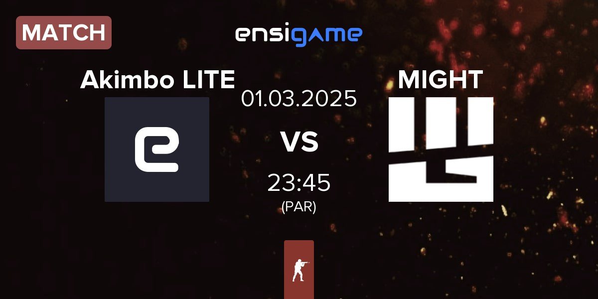 Match Akimbo LITE vs MIGHT | 01.03