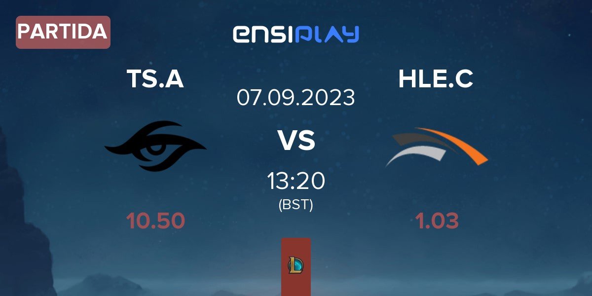 Partida Team Secret Academy TS.A vs Hanwha Life Esports Challengers HLE.C | 07.09