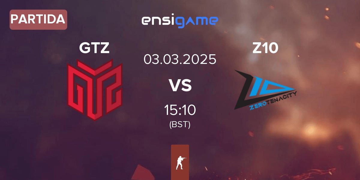 Partida GTZ Esports GTZ vs Zero Tenacity Z10 | 03.03