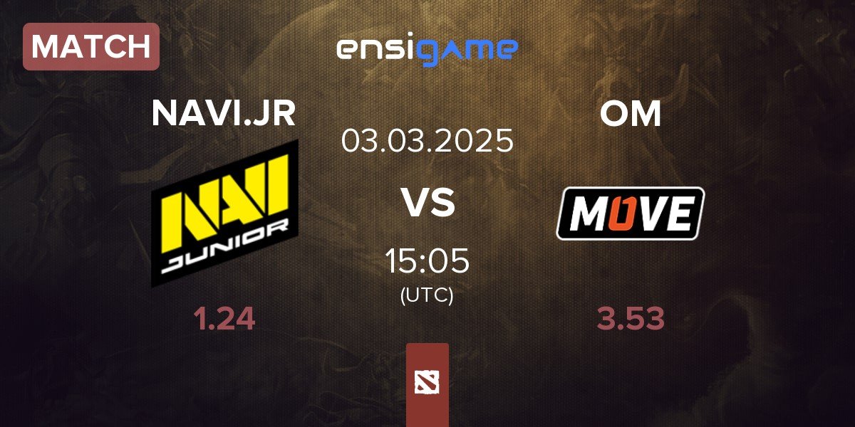 Match Navi Junior NAVI.JR vs One Move OM | 03.03