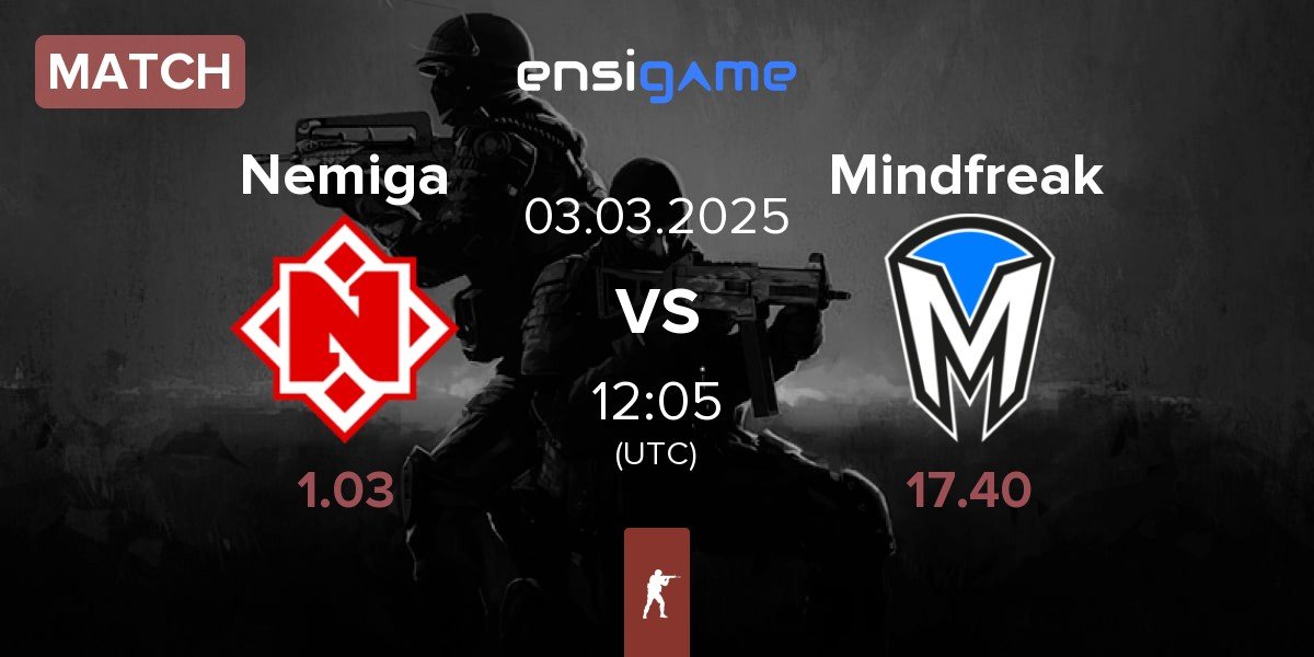 Match Nemiga Gaming Nemiga vs Mindfreak | 03.03