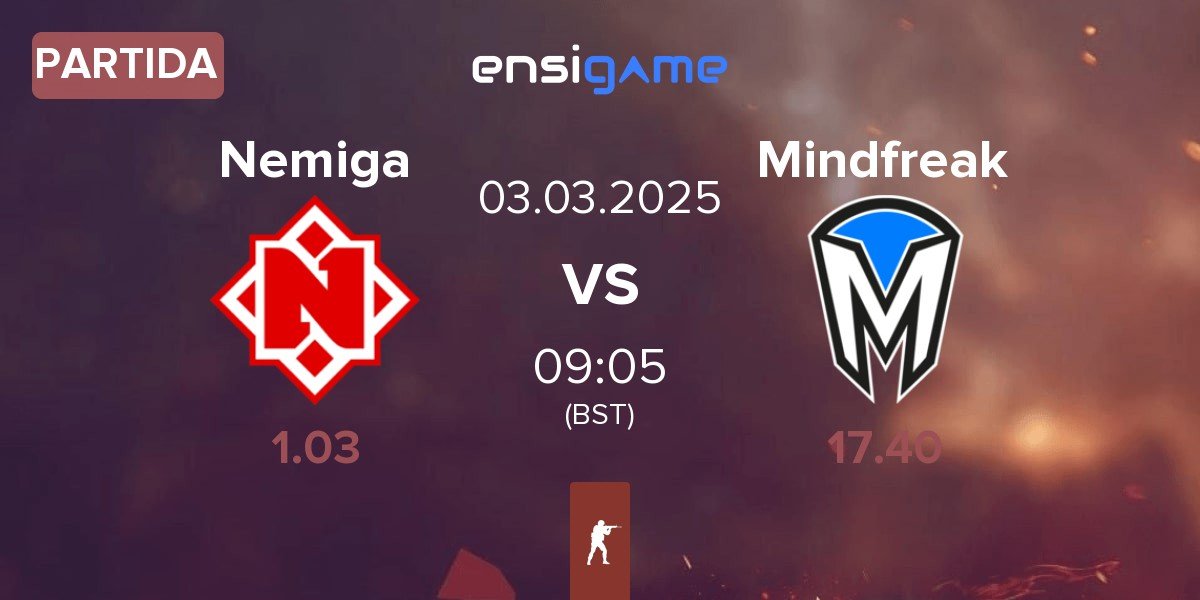 Partida Nemiga Gaming Nemiga vs Mindfreak | 03.03