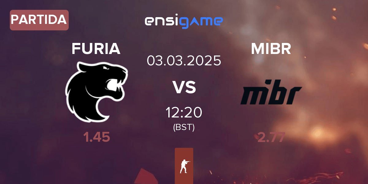 Partida FURIA Esports FURIA vs Made in Brazil MIBR | 03.03