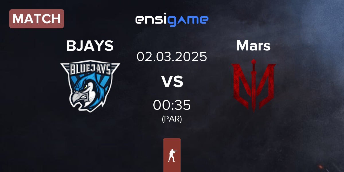 Match BLUEJAYS BJAYS vs Marsborne Mars | 02.03