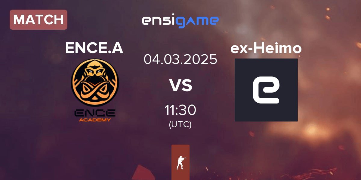 Match ENCE Academy ENCE.A vs ex-Heimo Esports ex-Heimo | 04.03